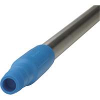 Handle, Broom/Scraper/Squeegee, Blue, Standard, 59" L Sécurité Médic