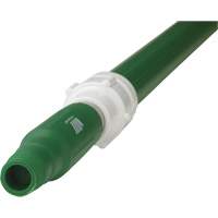 Deck Scrub Handle, Brush/Pad Holder, Green, Telescopic, 62"-113" L Sécurité Médic