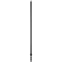 Deck Scrub Handle, Brush/Pad Holder, Black, Telescopic, 62"-113" L Sécurité Médic