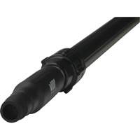 Deck Scrub Handle, Brush/Pad Holder, Black, Telescopic, 62"-113" L Sécurité Médic