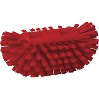 Brosse pour r&eacute;servoir, Soies Ferme, Longueur de 8-1/4", Rouge Sécurité Médic