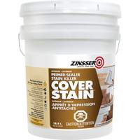 Cover Stain&reg; Oil-Base Primer Sealer, 18.9 L, Pail, White Sécurité Médic