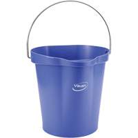 Seau pour l'hygi&egrave;ne des aliments, Mauve, 3 gal. US Sécurité Médic