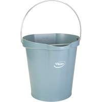 Seau pour l'hygi&egrave;ne des aliments, Gris, 3 gal. US Sécurité Médic