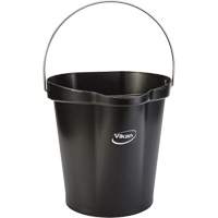 Food Hygiene Bucket, Black, 3 US gal. Sécurité Médic