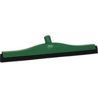 Fixed Head Food Hygiene Floor Squeegee, 20", Green Sécurité Médic