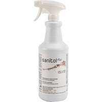 D&eacute;sinfectant et assainissant concentr&eacute; Sanitol, 950 ml, Bouteille &agrave; g&acirc;chette Sécurité Médic
