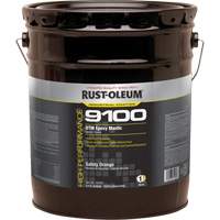 9100 System DTM Epoxy Mastic Base, Safety Orange, 5 gal., Pail Sécurité Médic