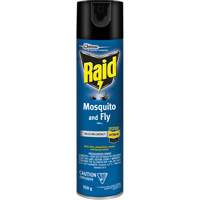 Insecticide contre les moustiques et les mouches Raid, 350 g, &agrave; base de solvant Sécurité Médic