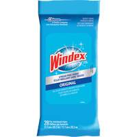 Lingettes nettoyantes pour verre et surfaces de Windex, Sachets Sécurité Médic