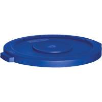 Waste Container Lid, Flat Lid, Plastic, Fits Container Size: 22" Dia. Sécurité Médic