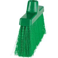 ColorCore Angle Head Broom, Medium Bristles, 10", Polypropylene, Green Sécurité Médic