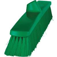 ColorCore Push Broom, Fine Bristles, 24", Polypropylene, Green Sécurité Médic