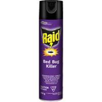 Insecticide pour punaises de lit Raid, 350 g, Canette a&eacute;rosol, &agrave; base de solvant Sécurité Médic