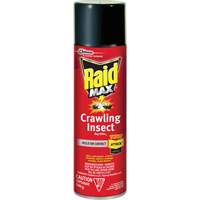 Insecticide contre les insectes rampants Raid Max, 500 g, Canette a&eacute;rosol, &agrave; base de solvant Sécurité Médic