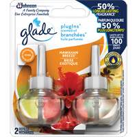 Glade&reg; PlugIns&reg; Scented Oil Refills, Hawaiian Breeze&reg;, Cartridge Sécurité Médic