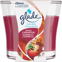 Glade&reg; Jar Candle, Apple Cinnamon Sécurité Médic
