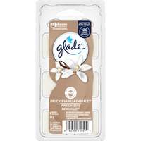 Cubes de cire parfum&eacute;e Glade, Fine caresse de vanille Sécurité Médic