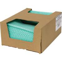 Chiffons de choix pour comptoir SaniWorks, Vert/Blanc Sécurité Médic