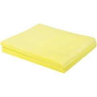 Chiffon &agrave; poussi&egrave;re trait&eacute; &agrave; l'huile pour service moyen TaskBrand, Polyester, Jaune Sécurité Médic