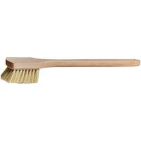 Long-Handle Pot Brush, 20" L, Tampico Bristles, Beige Sécurité Médic