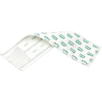 Flat Mop Pad, Scrubber, Microfibre, 4-3/4" x 16" Sécurité Médic