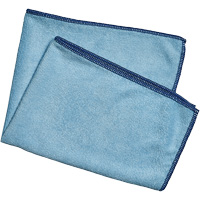Chiffon &agrave; &eacute;pousseter SilverCloth, Microfibre, Bleu Sécurité Médic
