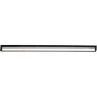 Window Squeegee Channel and Rubber, 14", Rubber, Stainless Steel Frame Sécurité Médic