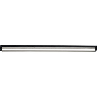 Window Squeegee Channel and Rubber, 12", Rubber, Stainless Steel Frame Sécurité Médic