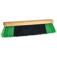Bulldog Push Broom Head, 24", Coarse, PVC Bristles Sécurité Médic