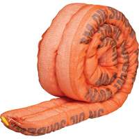 Petroleum Sorbent Double Boom, Oil Only, 10' L x 4" W, 36.8 gal Absorbancy Sécurité Médic