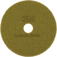 TopLine Speed Floor Pad, 17", Burnishing, Brown Sécurité Médic