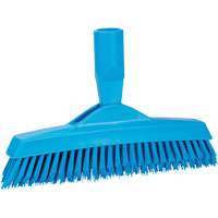 Grout Brush, Stiff Bristles, 9-1/4" Long, Blue Sécurité Médic