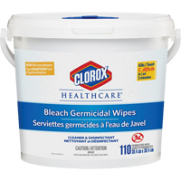 Healthcare&reg; Disinfecting Bleach Wipes, 110 Count Sécurité Médic