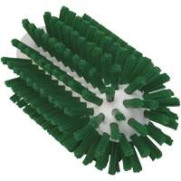 2.5" Brush, Stiff Bristles, 5-3/5" Long, Green Sécurité Médic