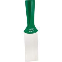 Grattoir en acier inoxydable avec poign&eacute;e montable sur manche, Vert, 2" la x 8" lo Sécurité Médic
