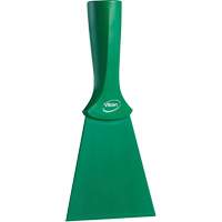 Grattoir en nylon avec poign&eacute;e filet&eacute;e, Vert, 4" la x 8" lo Sécurité Médic
