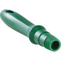 Mini Handle, Brush/Pad Holder/Scraper/Squeegee, Green, Standard, 6-1/4" L Sécurité Médic