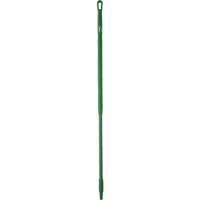 Handle, Broom/Brush/Pad Holder/Scraper/Squeegee, Green, Standard, 51-1/2" L Sécurité Médic