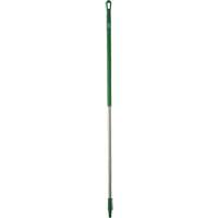 Handle, Broom/Brush/Pad Holder/Scraper/Squeegee, Green, Ergonomic, 59" L Sécurité Médic