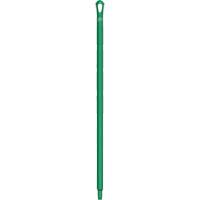 Ultra Hygiene Handle, Broom/Brush/Pad Holder/Scraper/Squeegee, Green, Standard, 40" L Sécurité Médic
