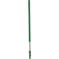 Handle, Broom/Brush/Pad Holder/Scraper/Squeegee, Green, Standard, 40" L Sécurité Médic