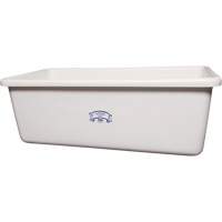Transport Storage Tub, Plastic, White Sécurité Médic