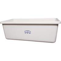 Transport Storage Tub, Plastic, White Sécurité Médic