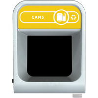 Conteneur pour d&eacute;chets de bidon Configure, Vrac/Bord de rue/De bureau, Acier, 23 gal. US Sécurité Médic