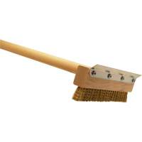 Commercial Pizza and Oven Brush, Brass, 40" Long Sécurité Médic