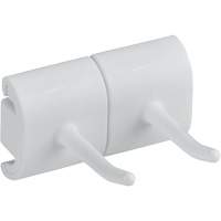 Double Hook Module for Hygienic Wall Bracket Sécurité Médic