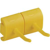 Double Hook Module for Hygienic Wall Bracket Sécurité Médic