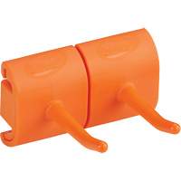 Double Hook Module for Hygienic Wall Bracket Sécurité Médic