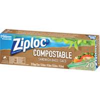 Ziploc&reg; Compostable Sandwich Bags Sécurité Médic
